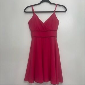 Chic Pink Sleeveless Dress
